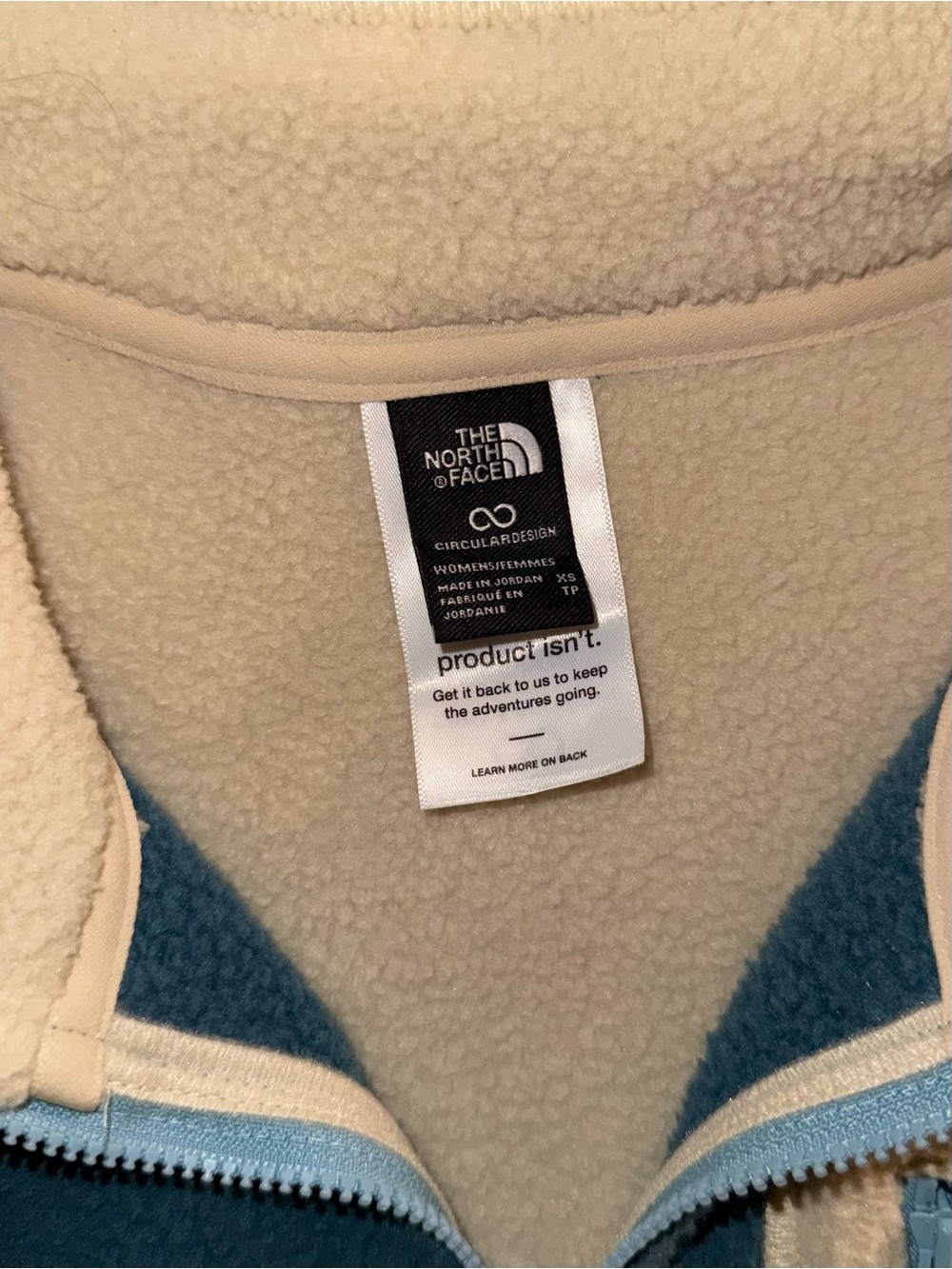 THE NORTH FACE YUMIORI WOMEN'S 1/4 ZIP - Picture 4 of 5